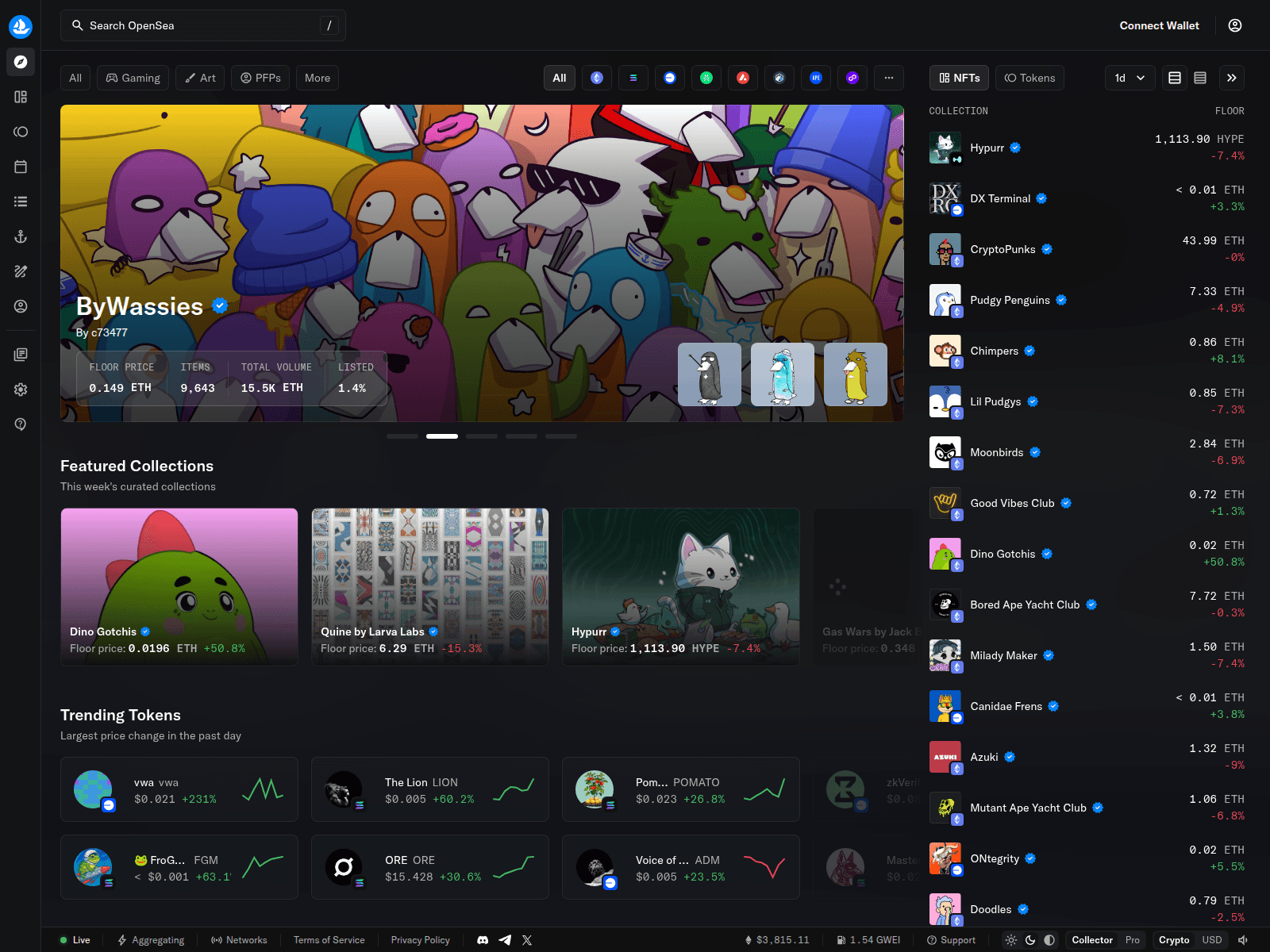 Screenshot of tresure-chests.xyz