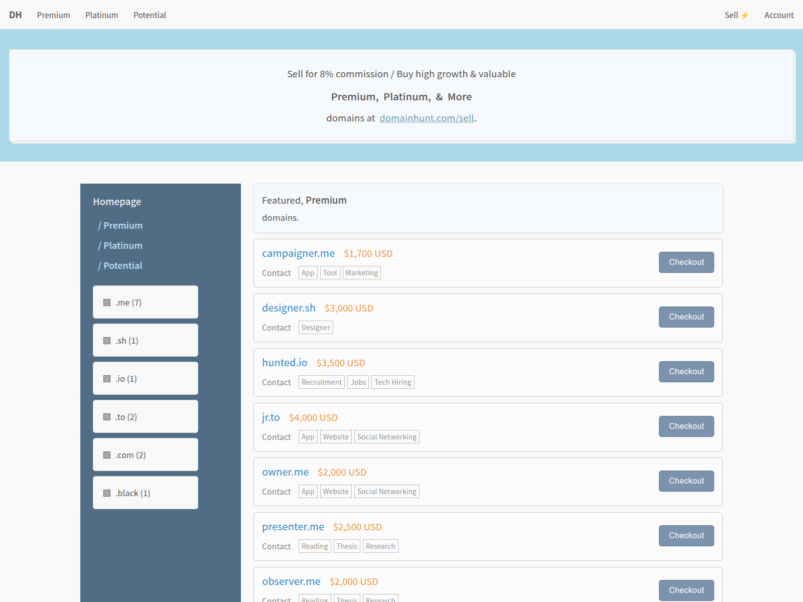 Screenshot of metam.ask.io