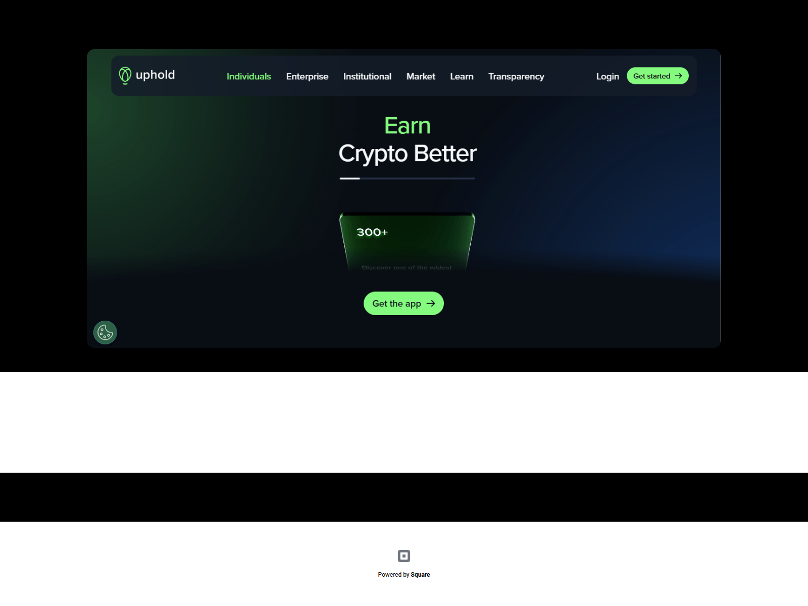 Screenshot of portal-uphold-access.square.site