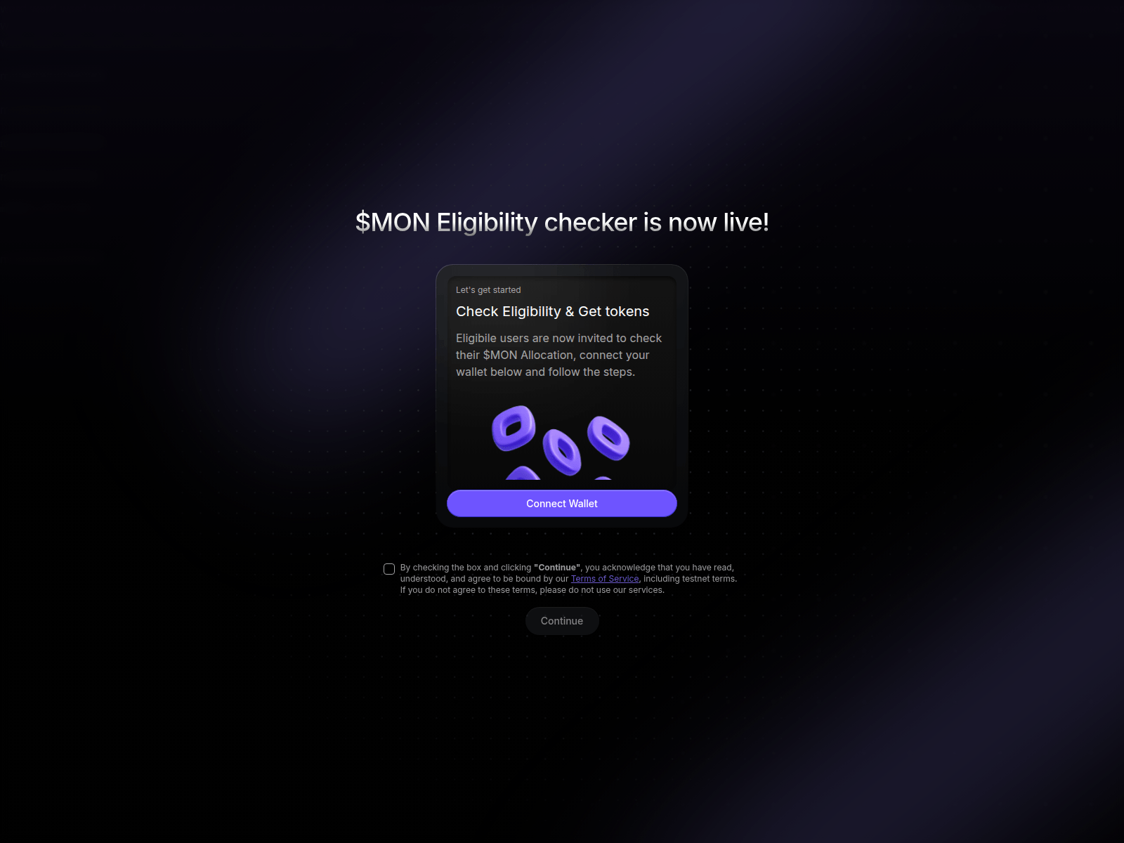 Screenshot of monadclaim.com