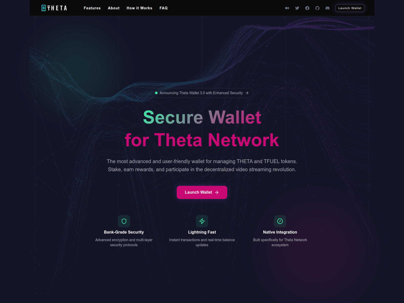 Screenshot of en-thetawallet.org