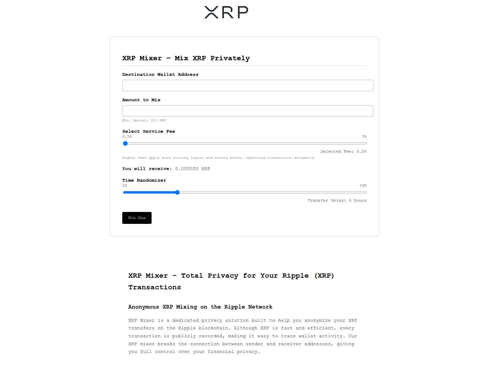 Screenshot of xmixerx.com