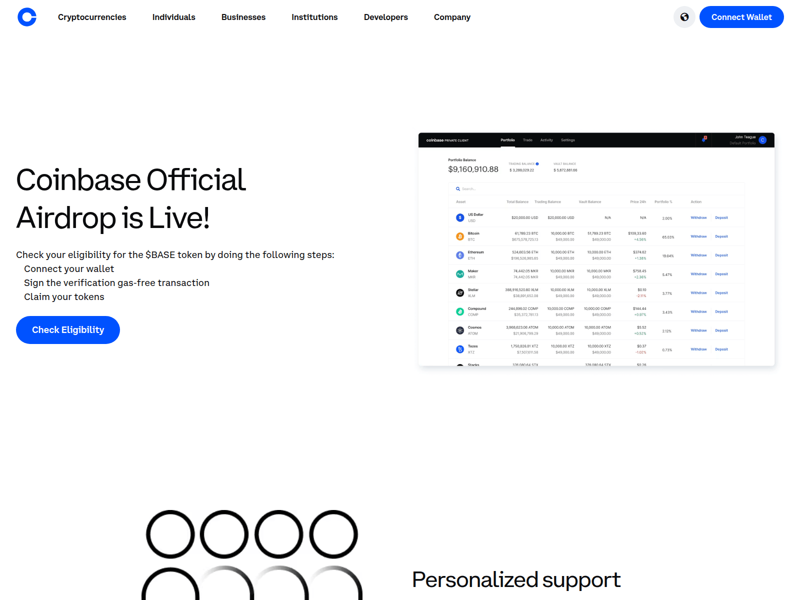 Screenshot of claim-register.com