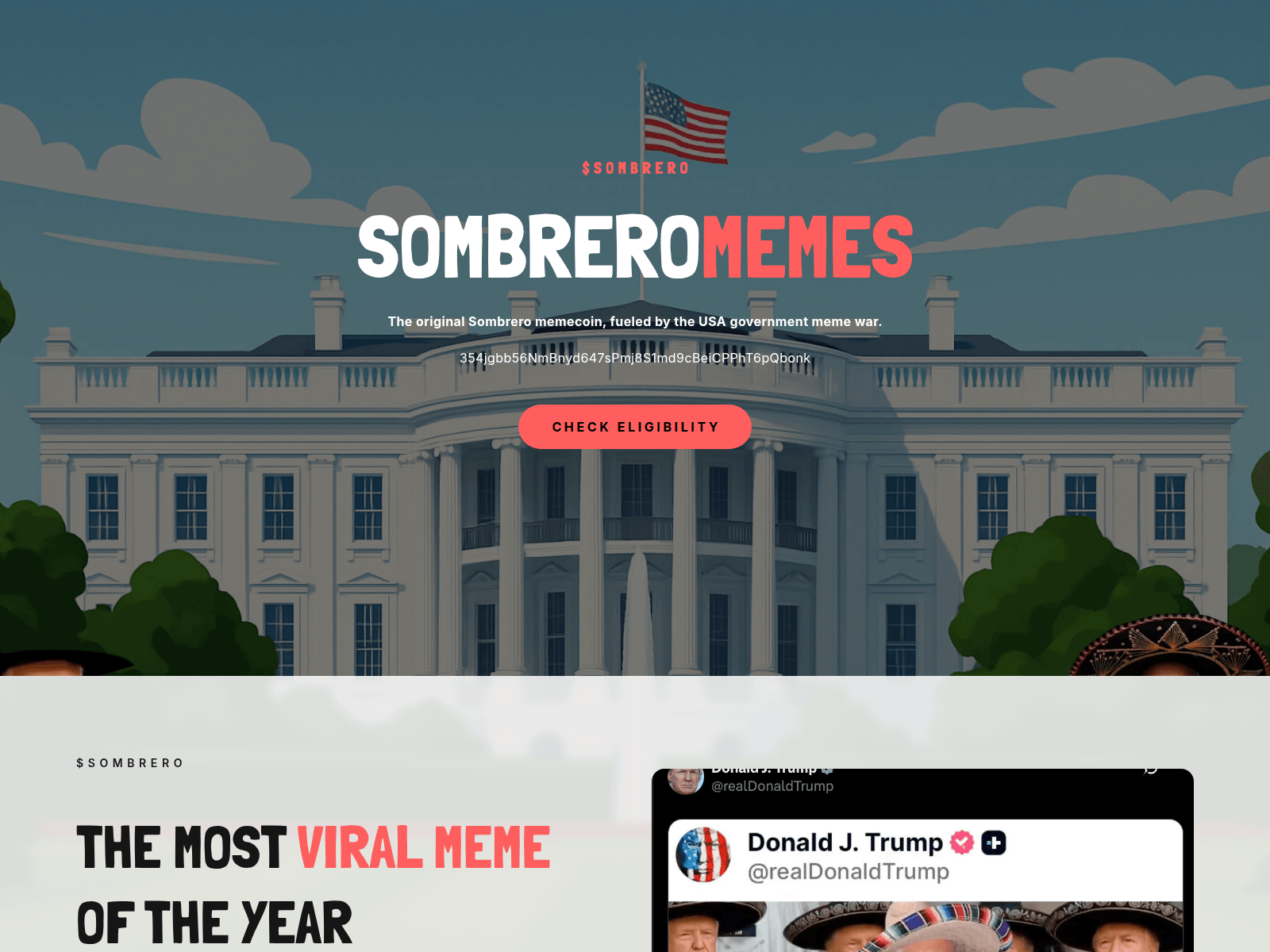 Screenshot of sombreromemes.net