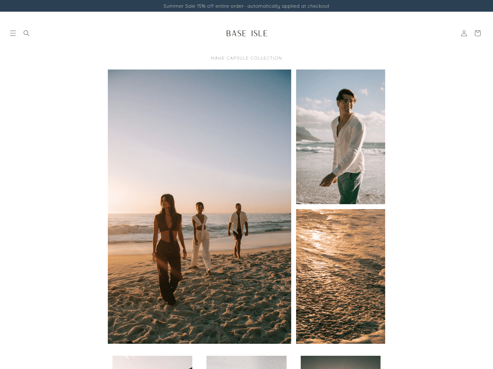 Screenshot of baseisle.com