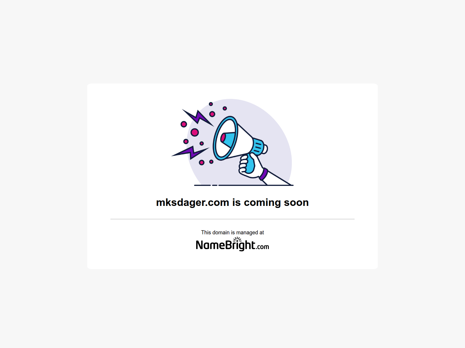 Screenshot of mksdager.com