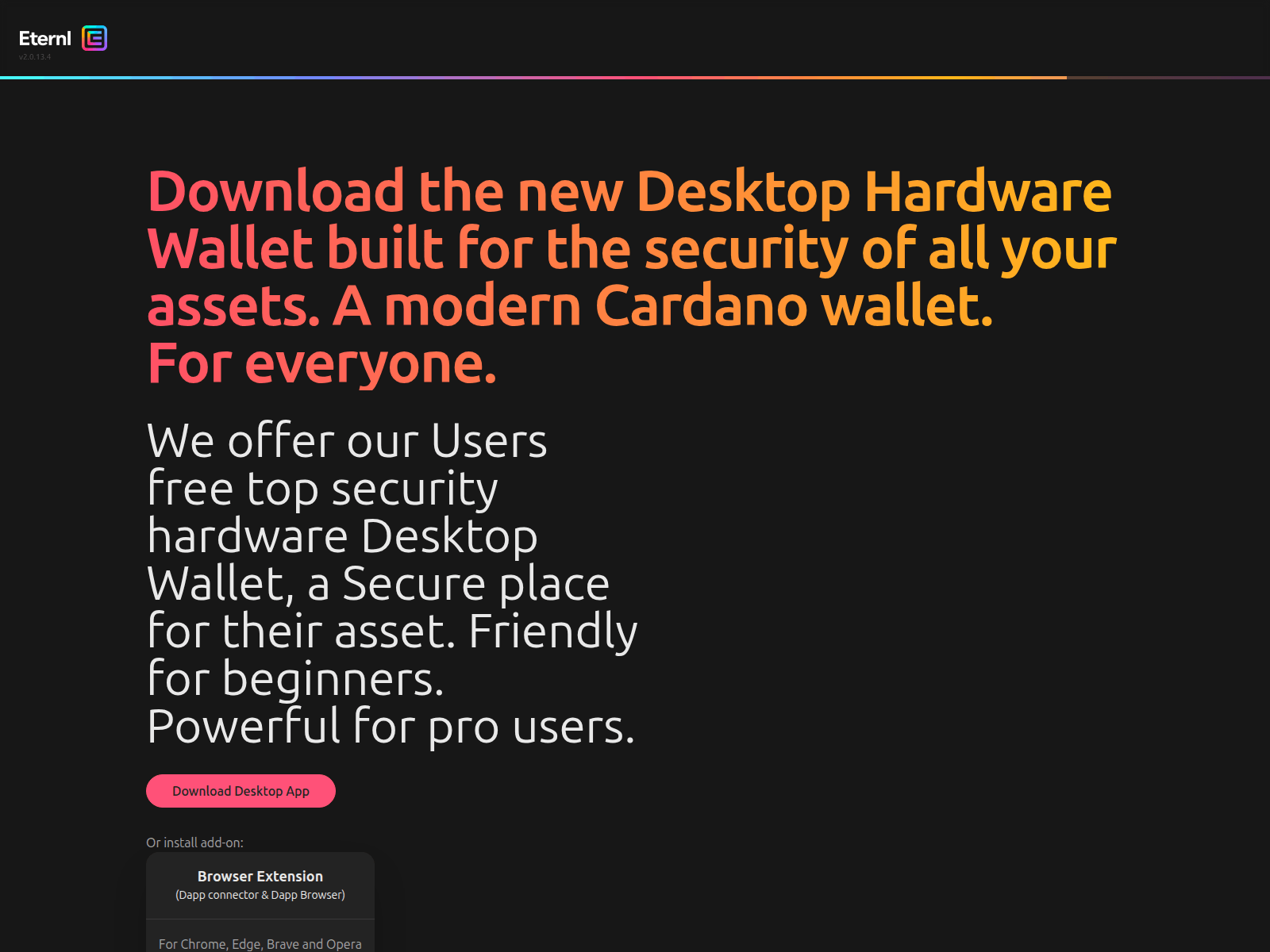 Screenshot of mail.eternldesktop.com