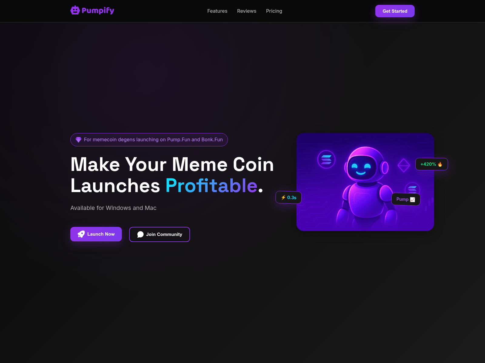 Screenshot of pumpify.org