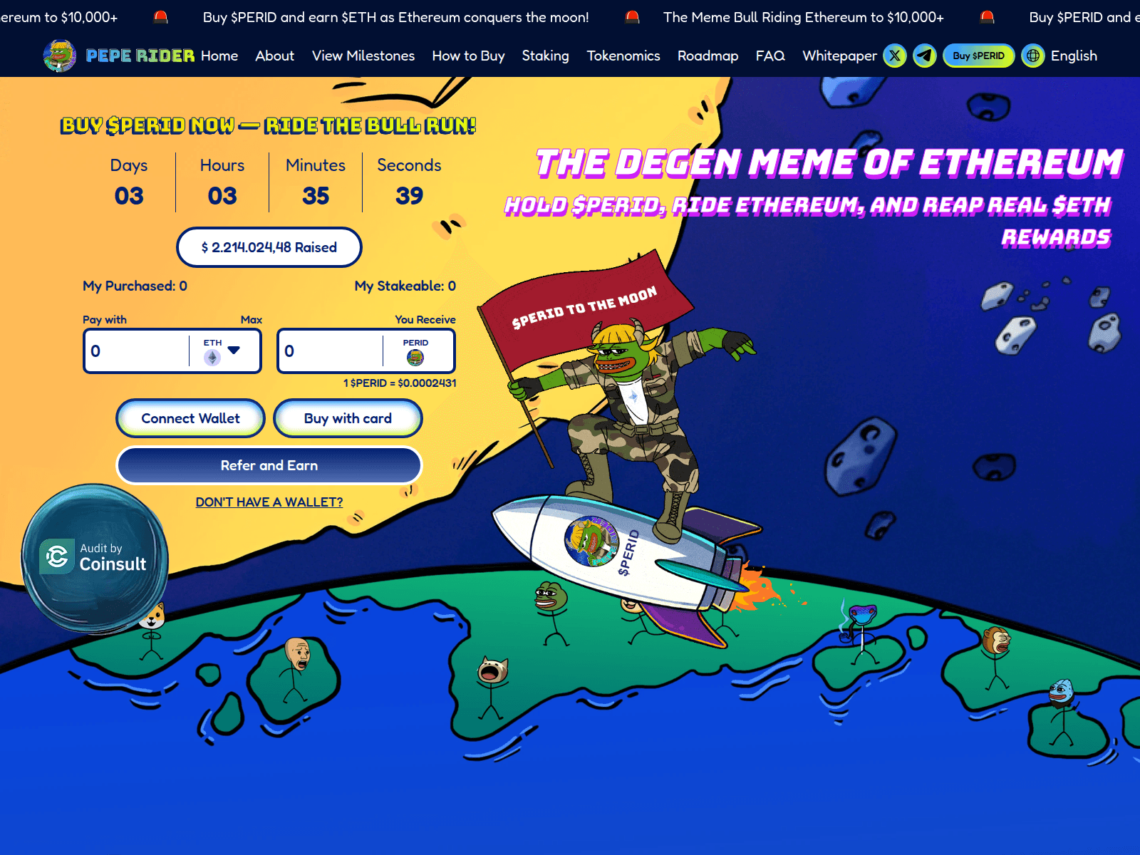 Screenshot of peperider.com