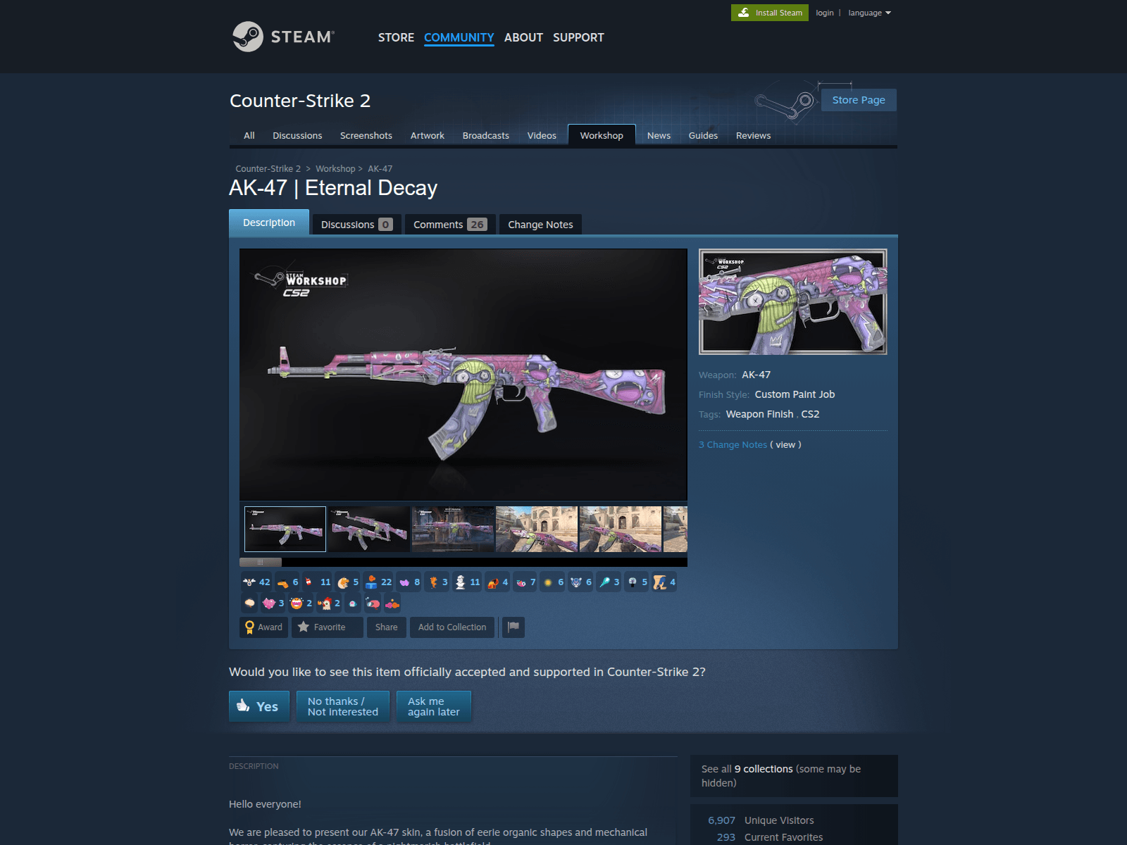 Screenshot of store.communityitemart.com