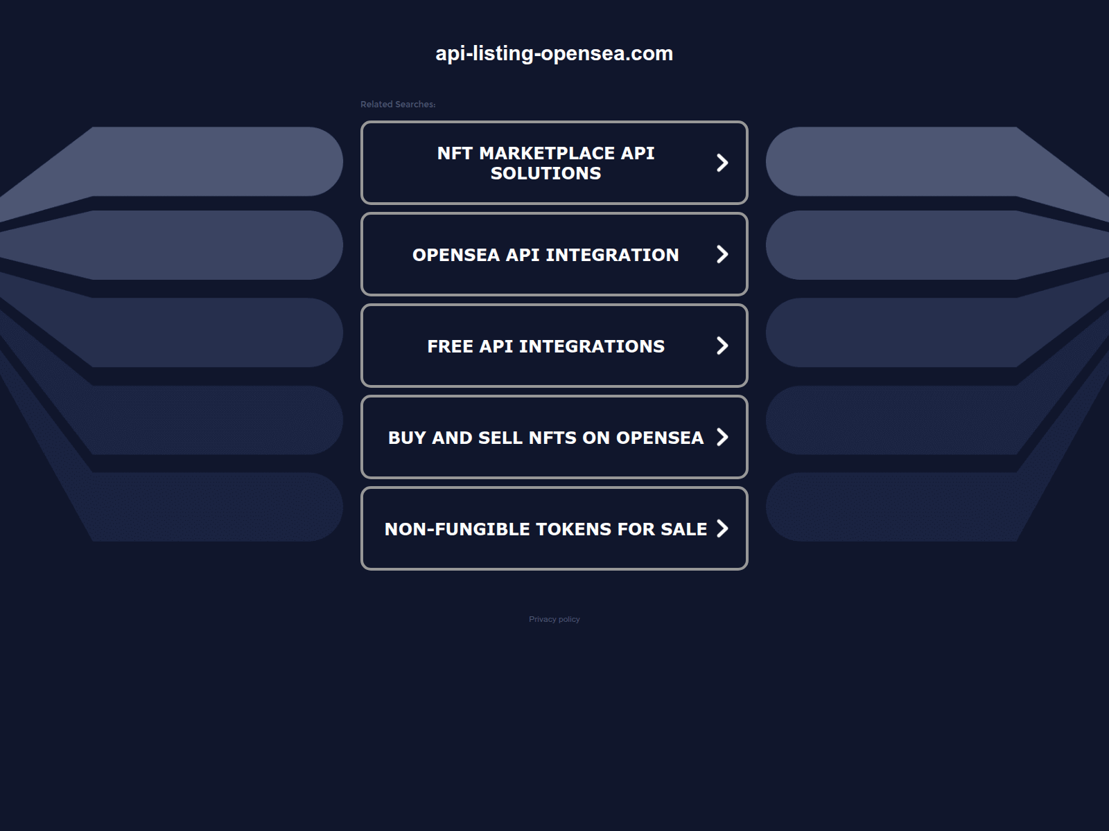 Screenshot of marketing.api-listing-opensea.com