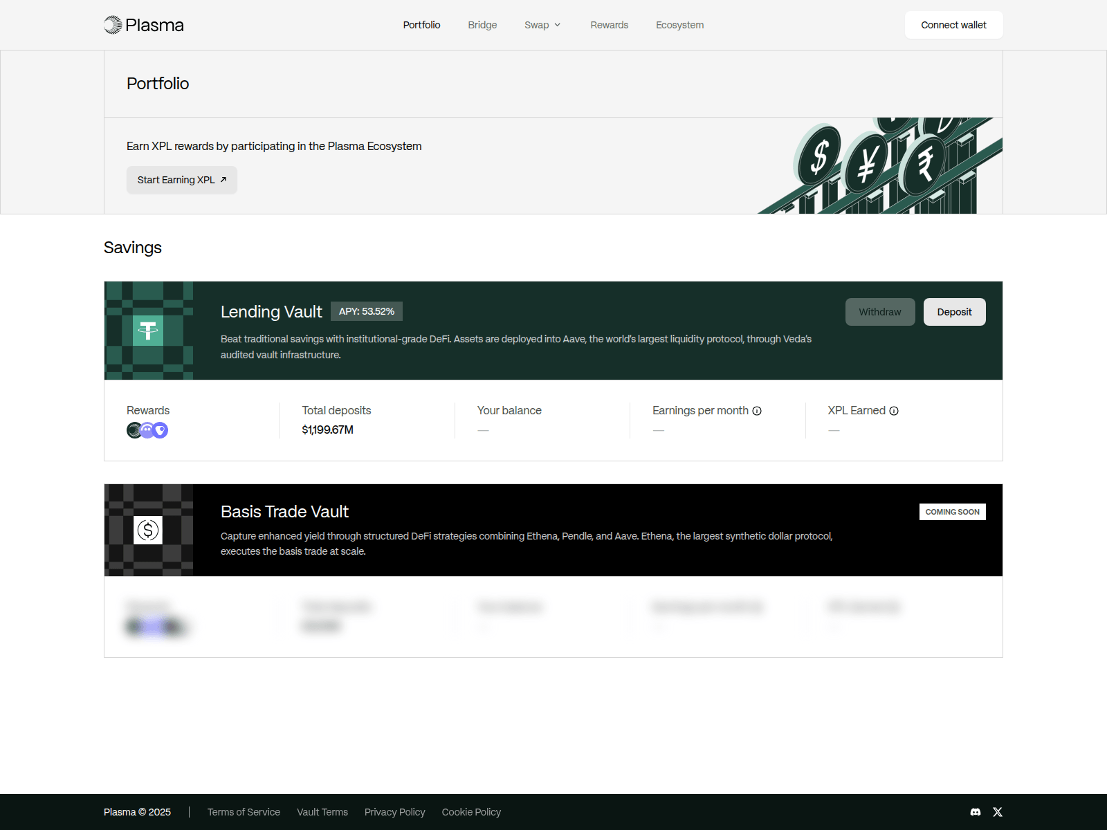 Screenshot of plasma.to-rewards.app