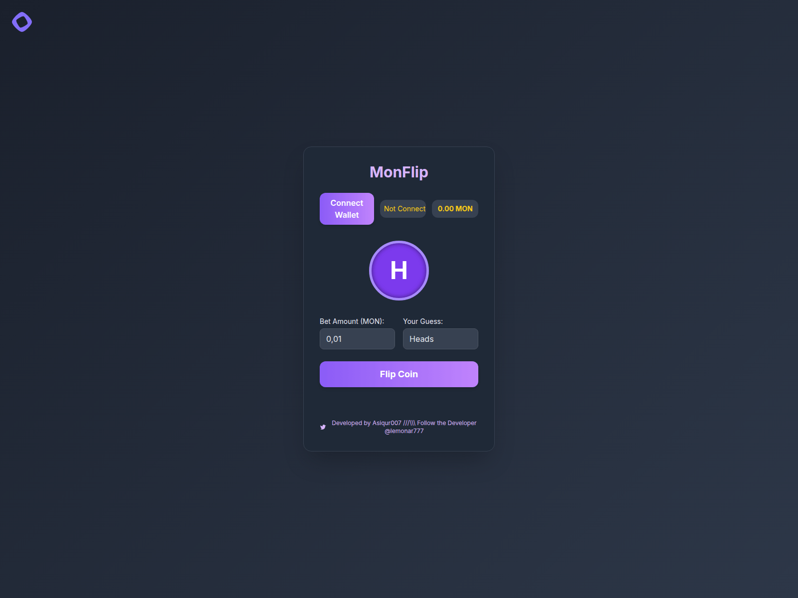 Screenshot of mon-flip.vercel.app
