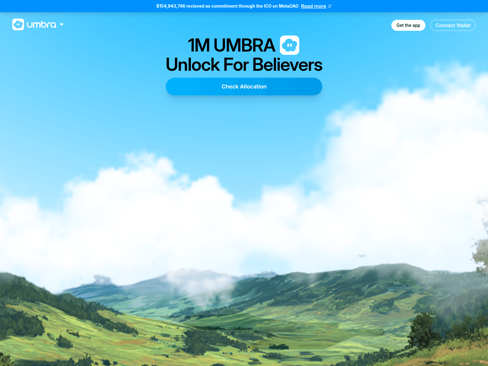 Screenshot of umbraprivacys.com