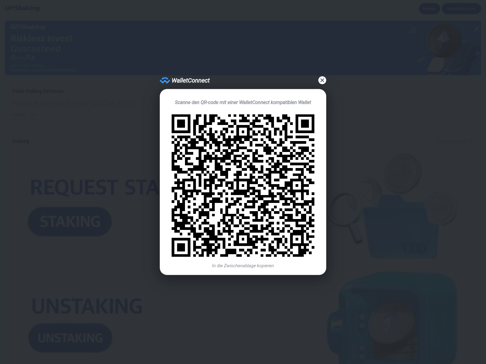 Screenshot of upstaking.net
