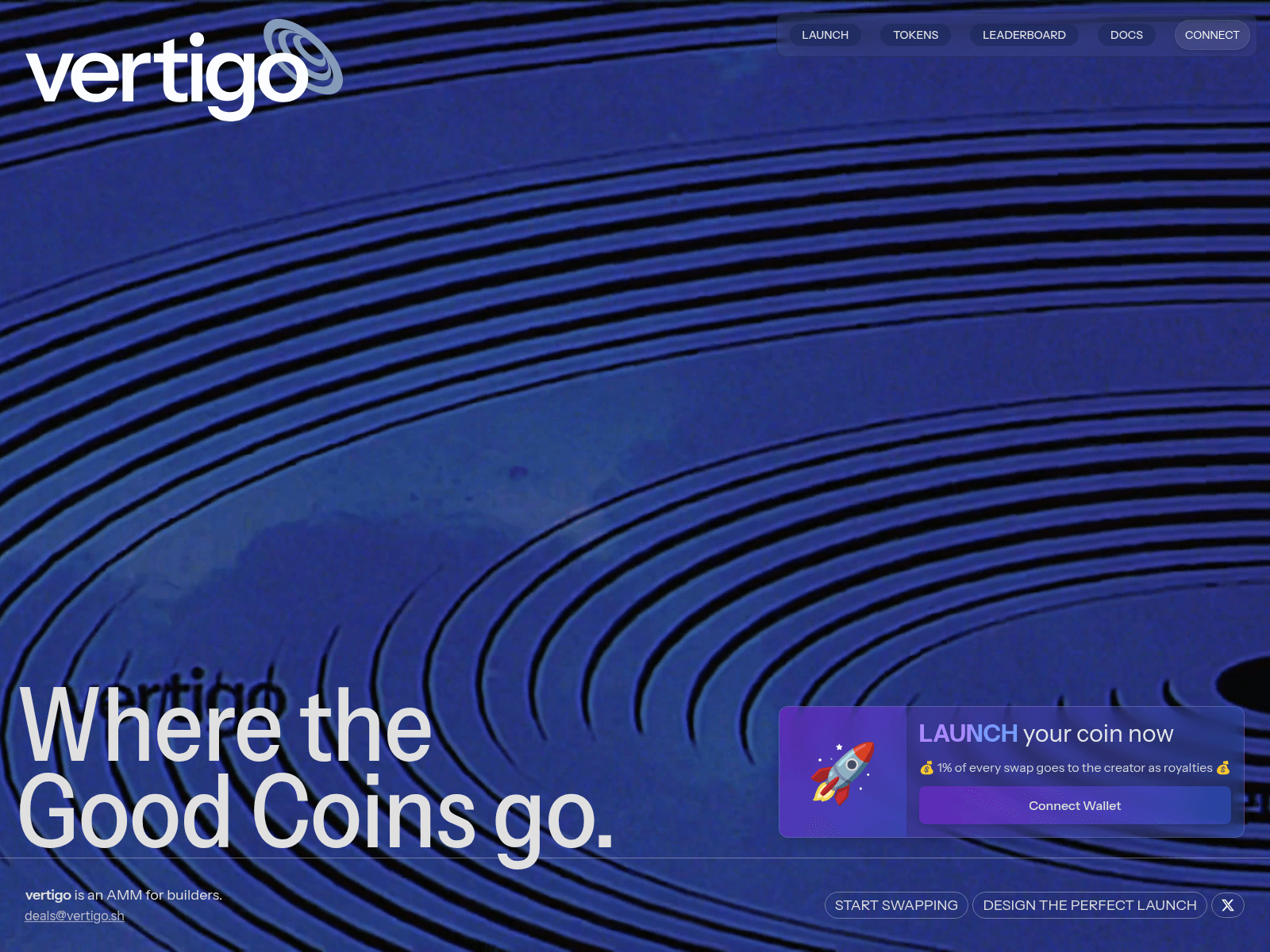 Screenshot of vertigosh.com