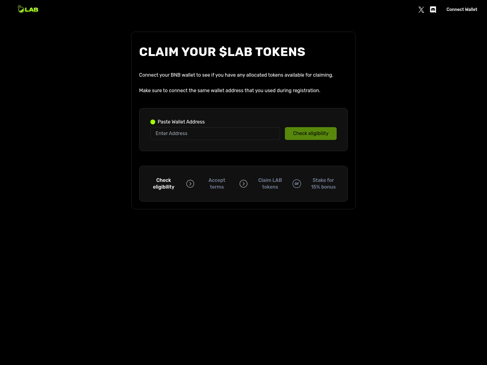 Screenshot of claimlab.site
