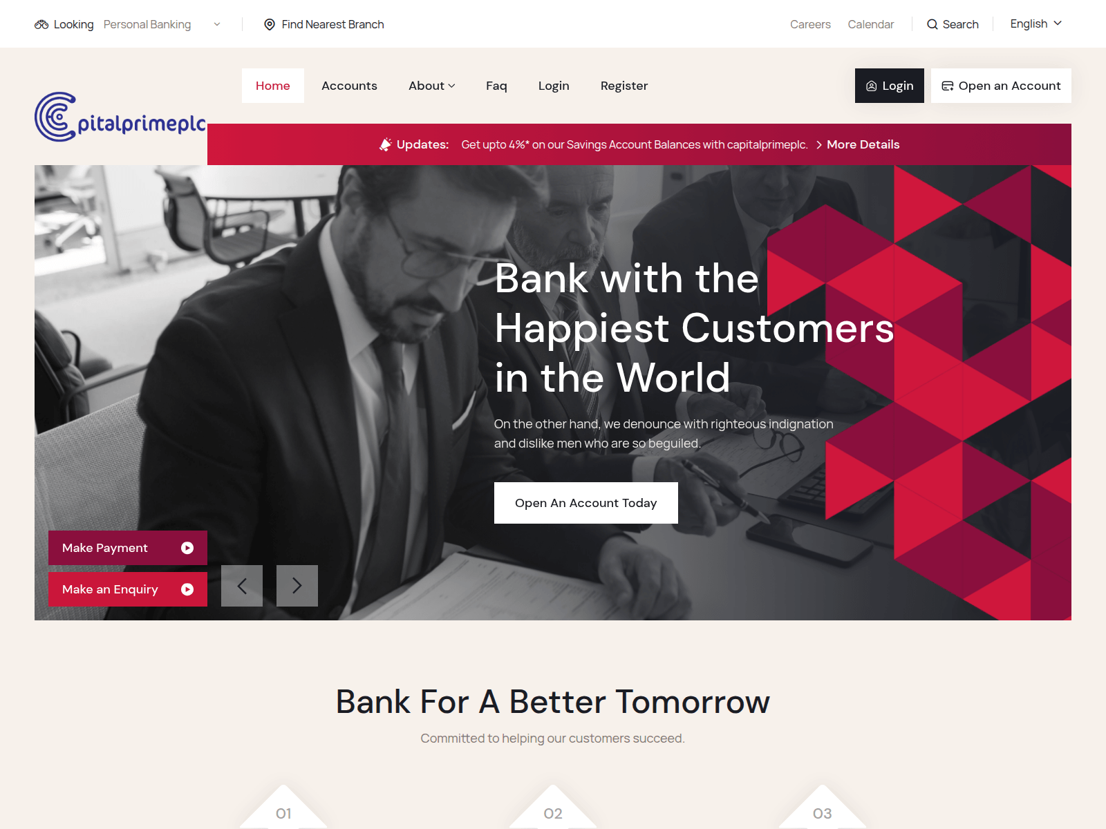 Screenshot of capitalprimeplc.com.standardfirm.online