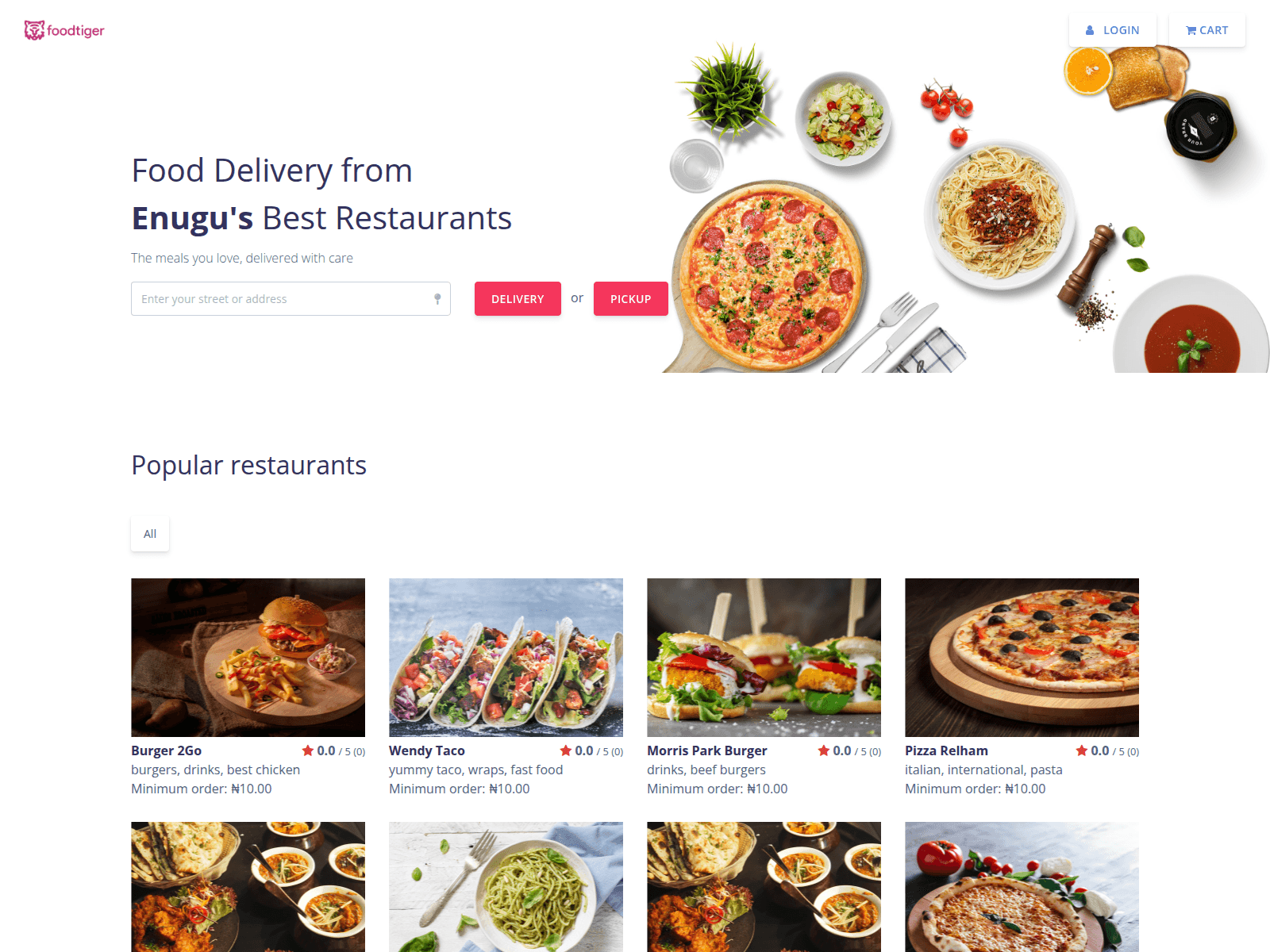 Screenshot of betachow.com