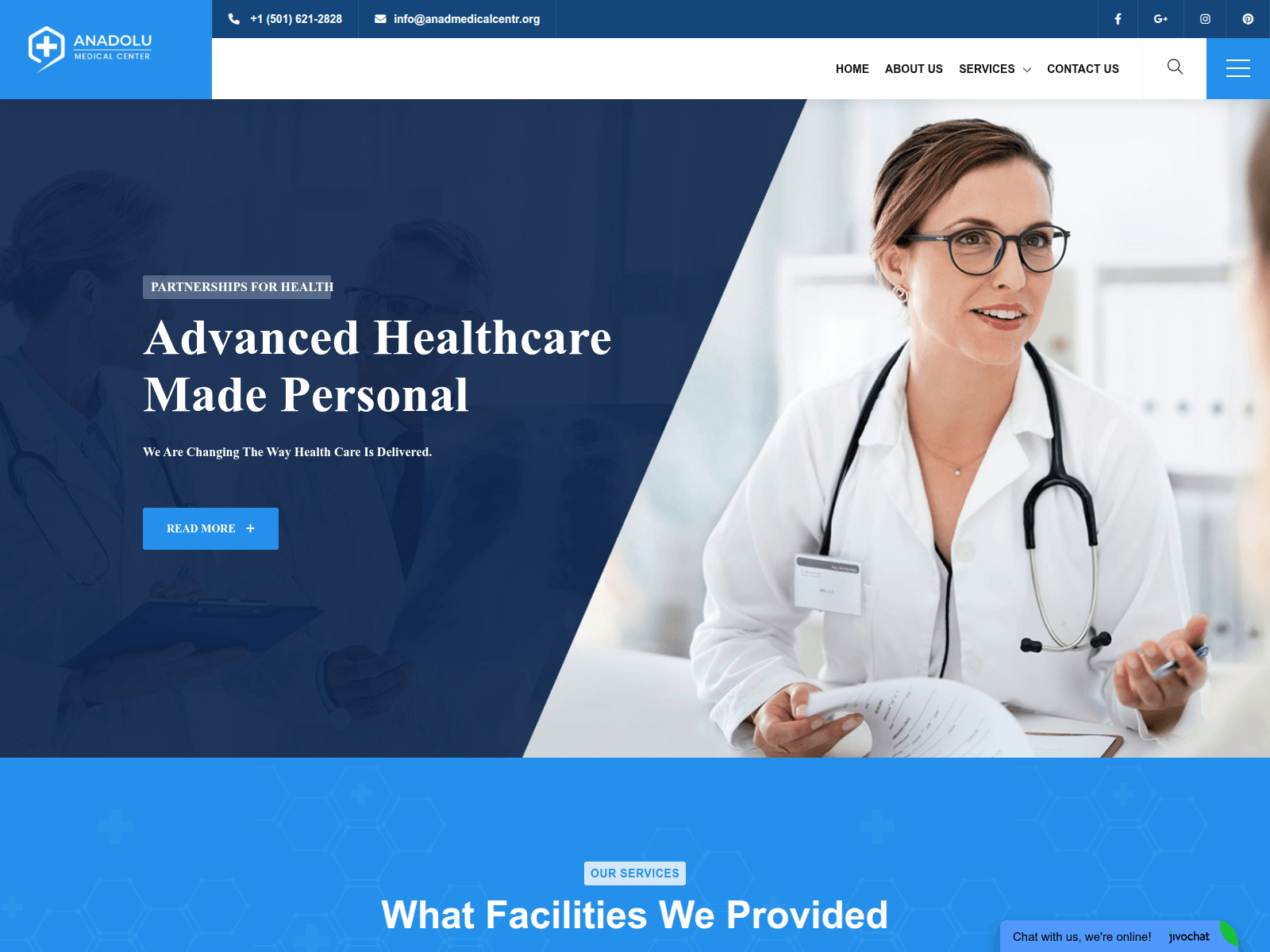 Screenshot of anadmedicalcentr.org