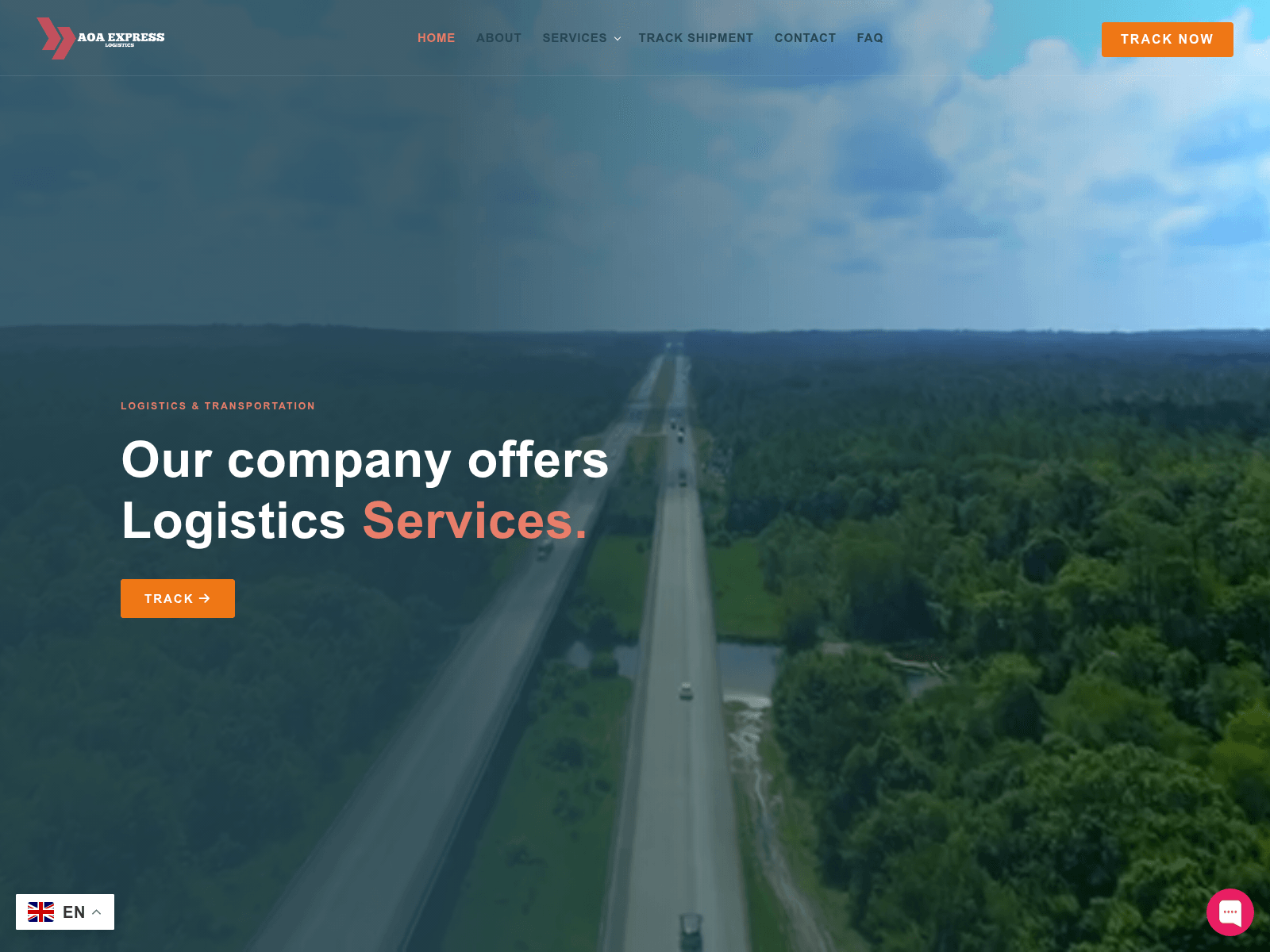 Screenshot of aoaexpresslogs.com