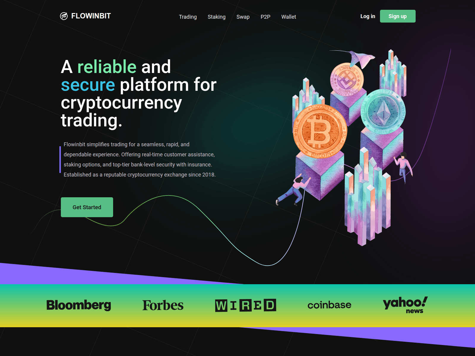 Screenshot of flowinbit.com