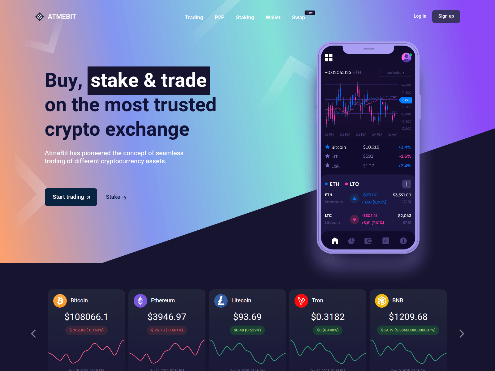 Screenshot of blixbit.com