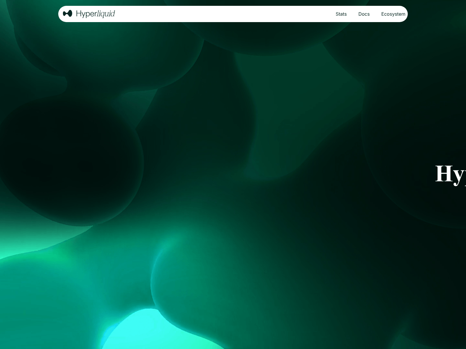 Screenshot of dashbaord-hyperliquid.xyz