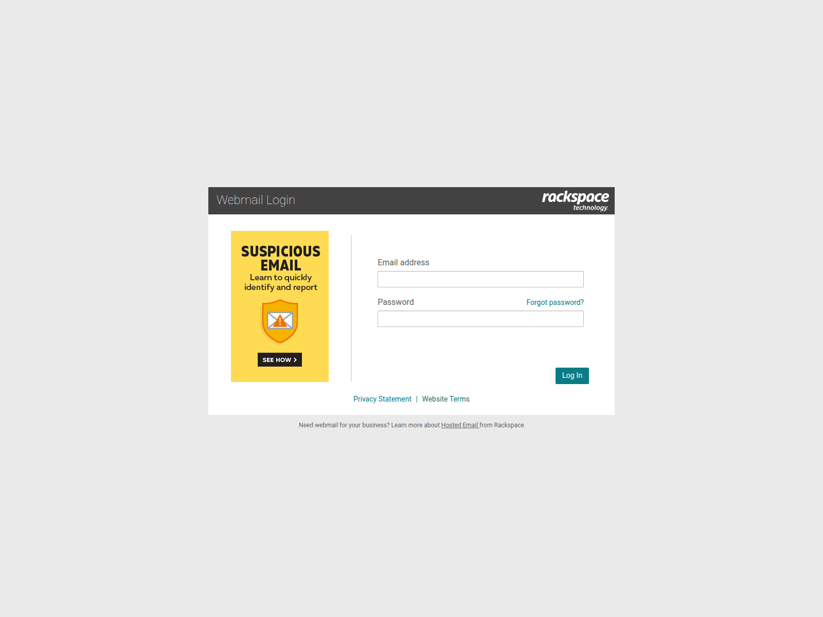 Screenshot of email-rackspace.daiedu.com