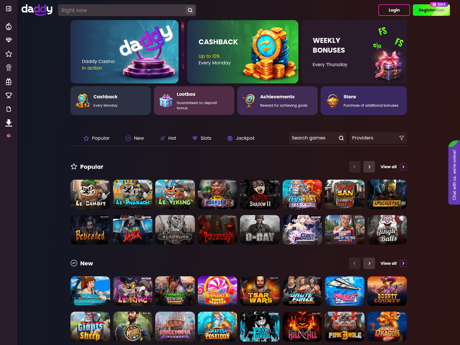 Screenshot of daddykase2.online