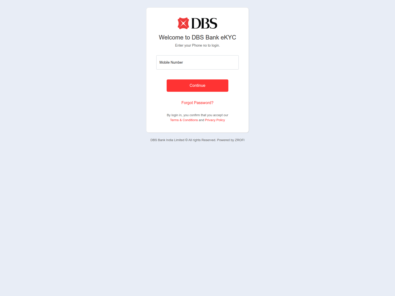 Screenshot of dbs.thedigiservice.com