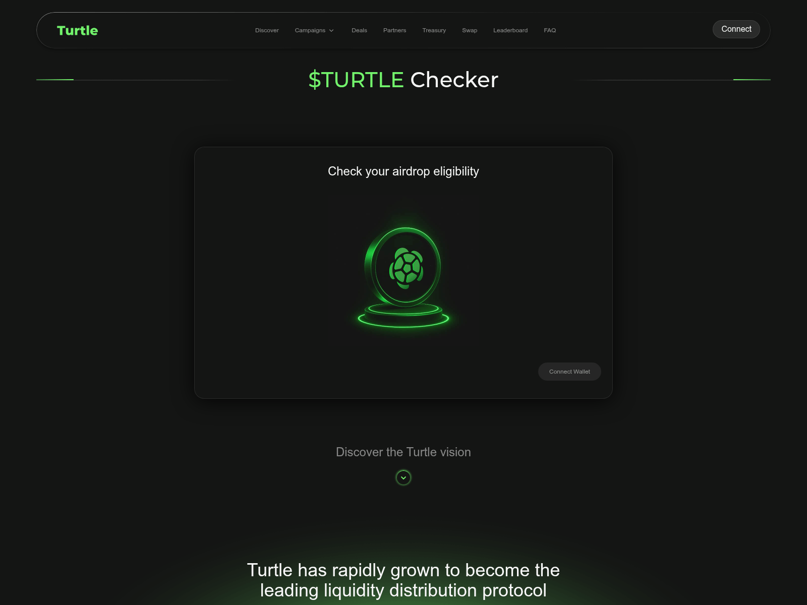 Screenshot of turtle-app.xyz