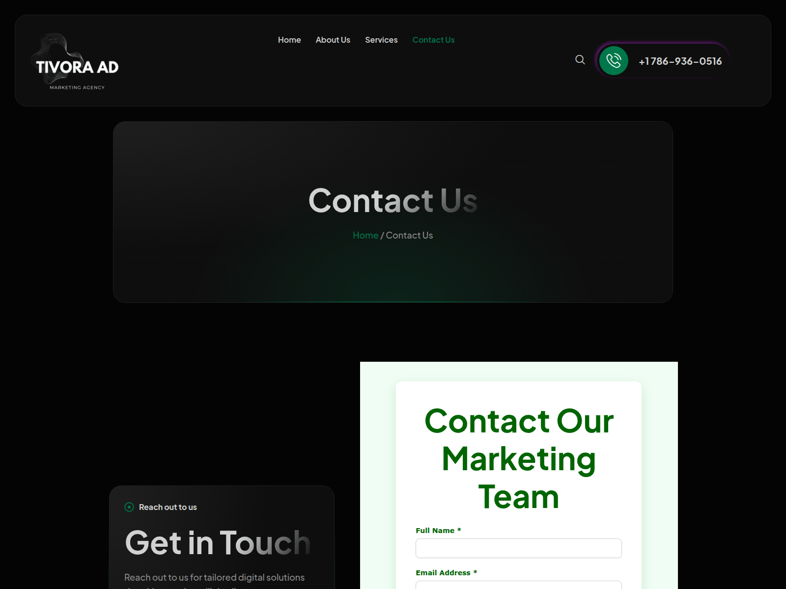 Screenshot of tivora-ad.site