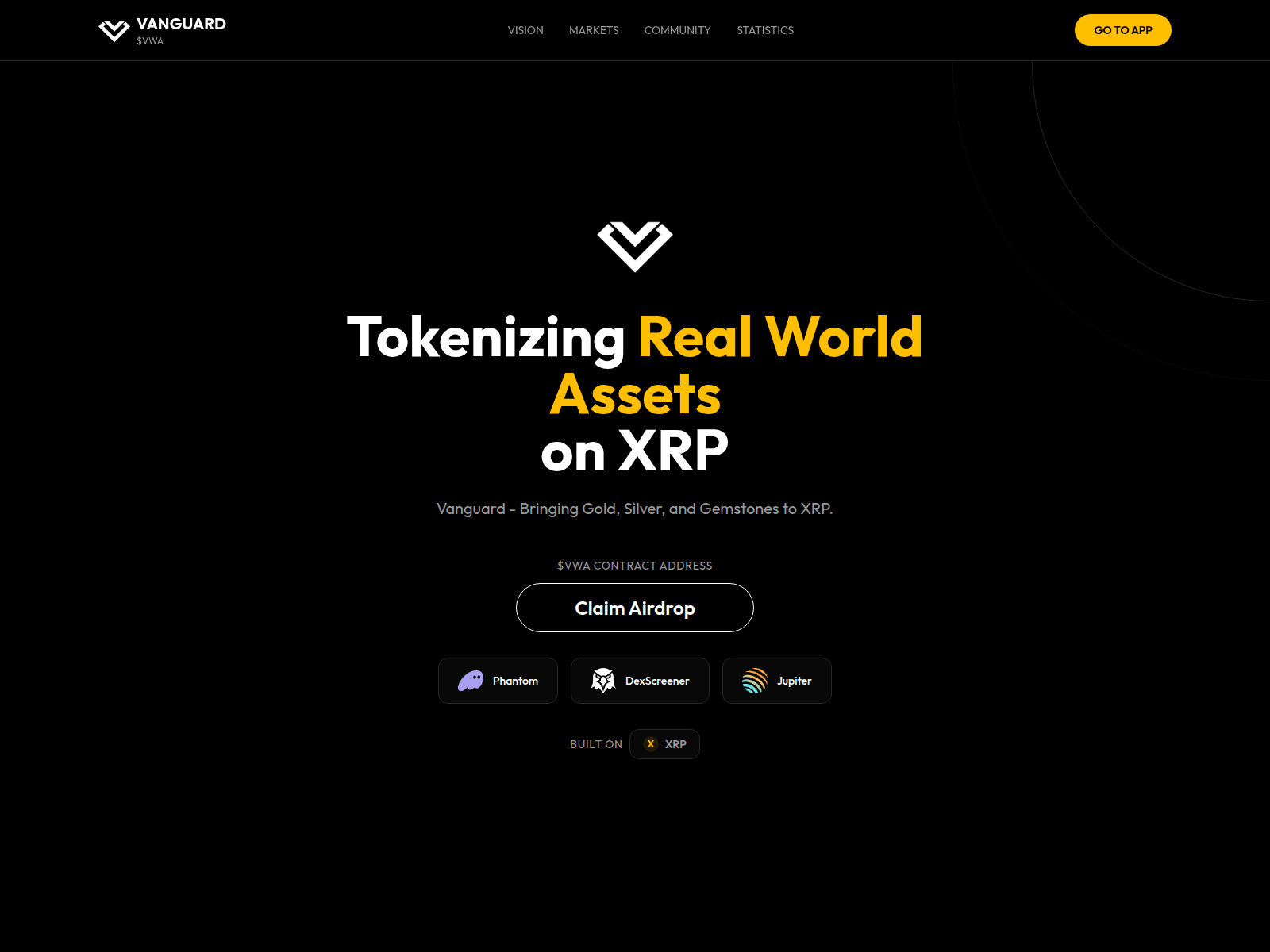 Screenshot of www.vanguardvwa.com