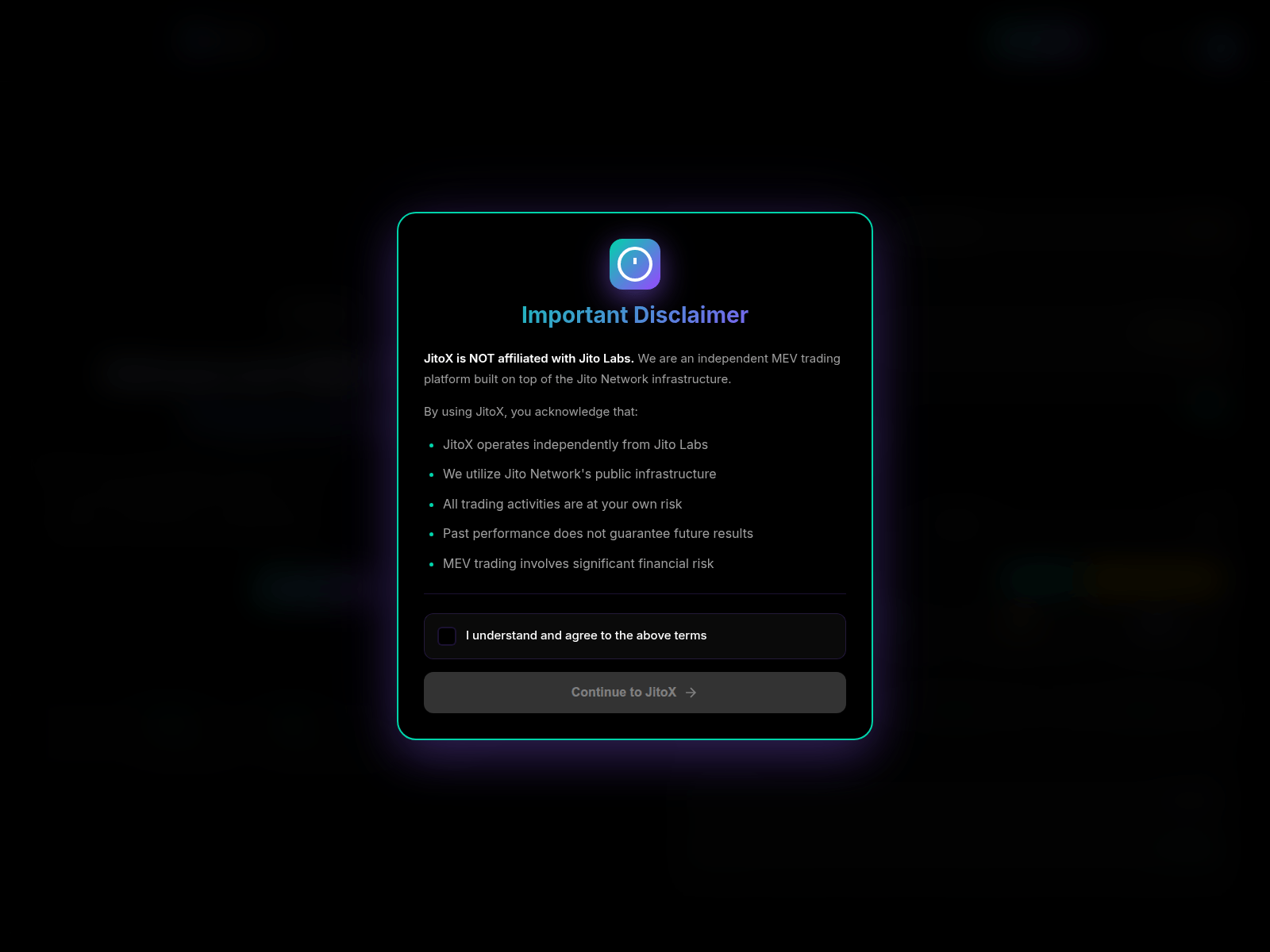 Screenshot of jitoxai.com