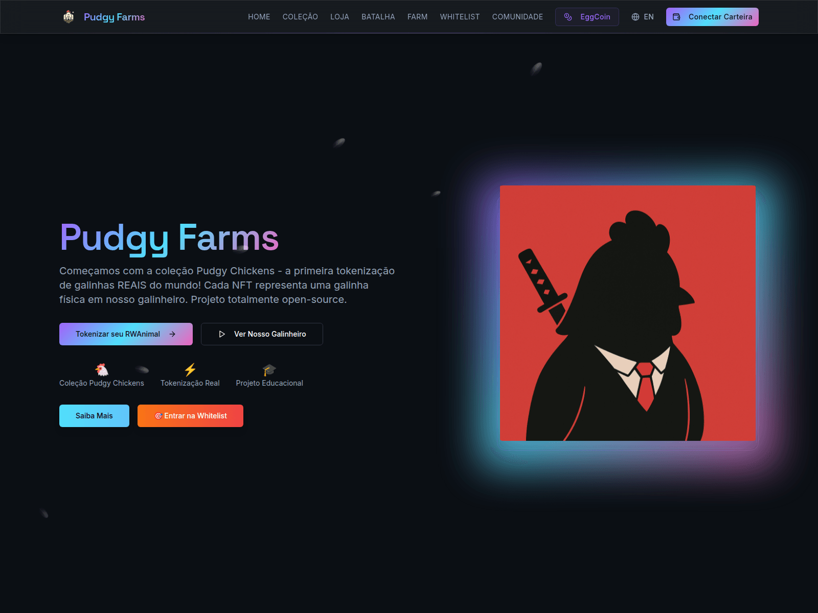 Screenshot of pudgyfarms.xyz