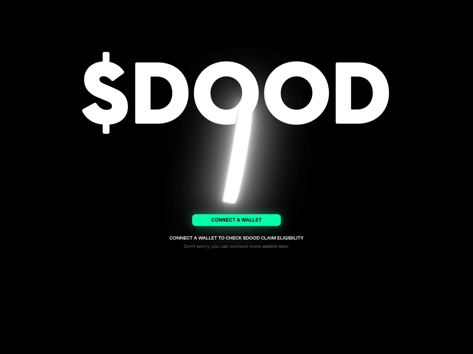 Screenshot of doodtoken.xyz