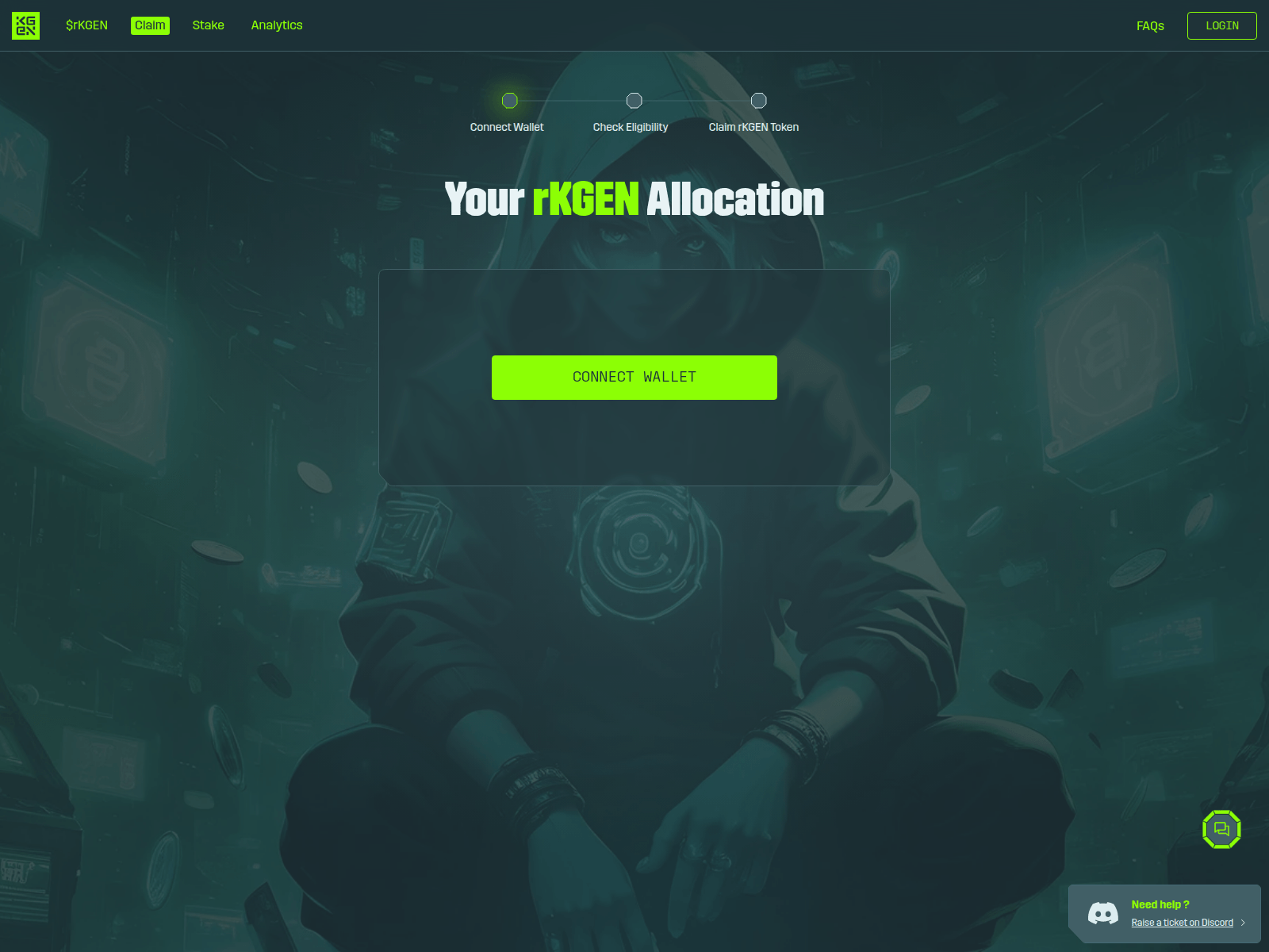 Screenshot of claims-kgen.xyz