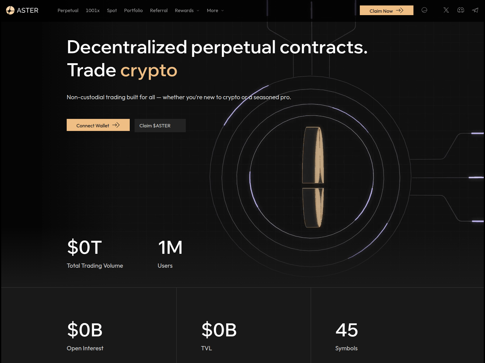 Screenshot of astrrdex.live