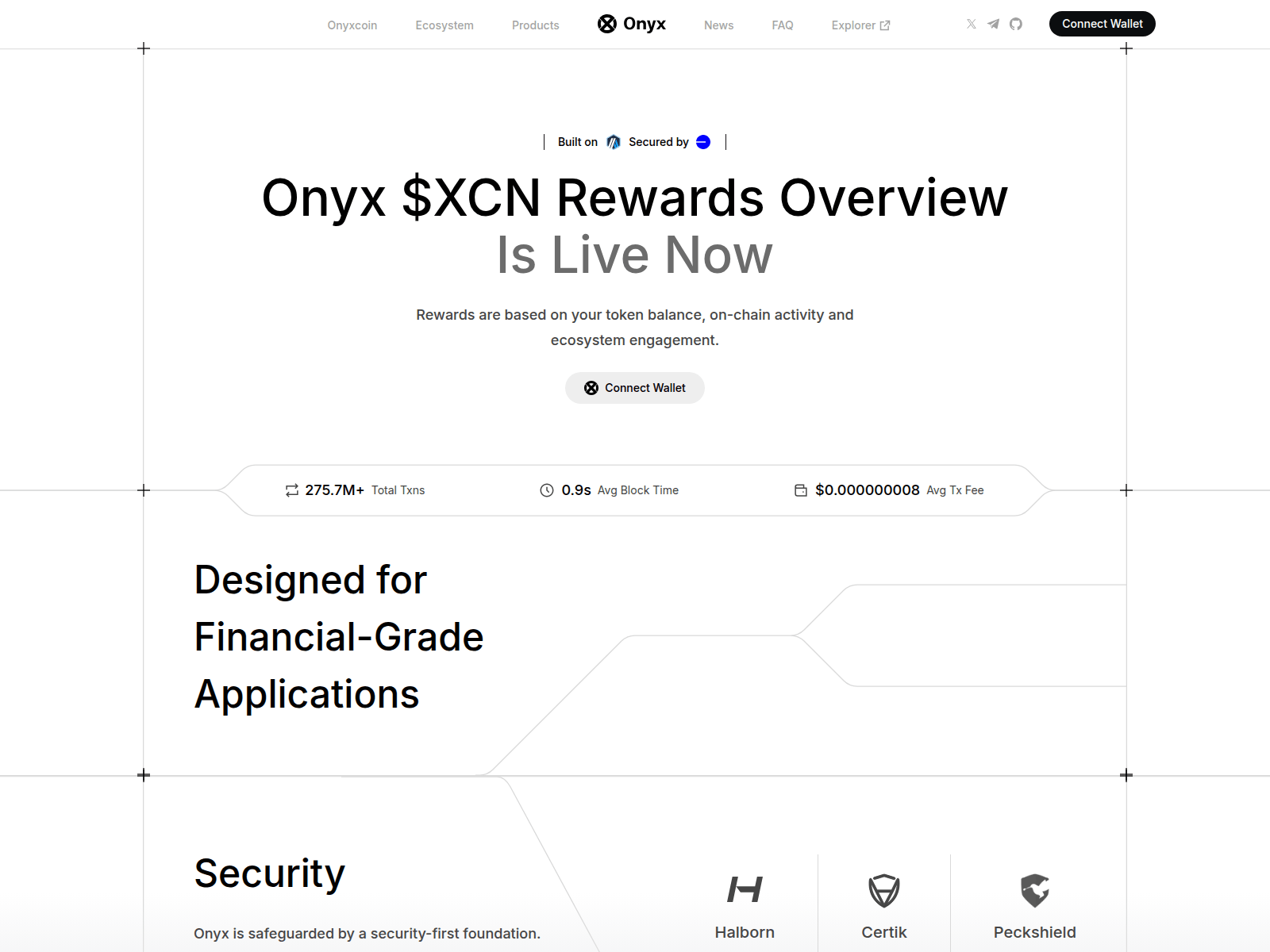 Screenshot of reward-onyx.org