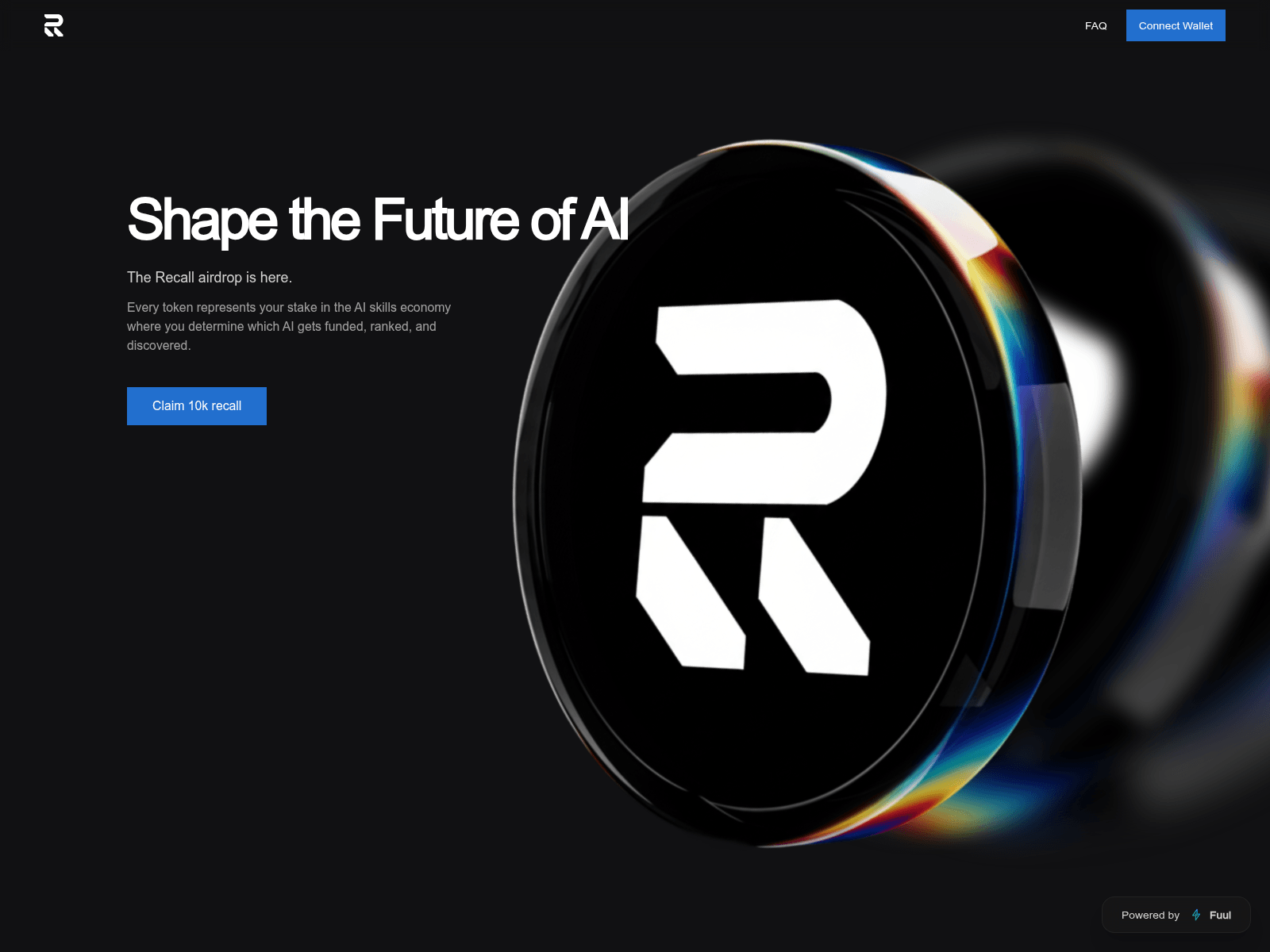 Screenshot of web-recallnetworkallocation.app