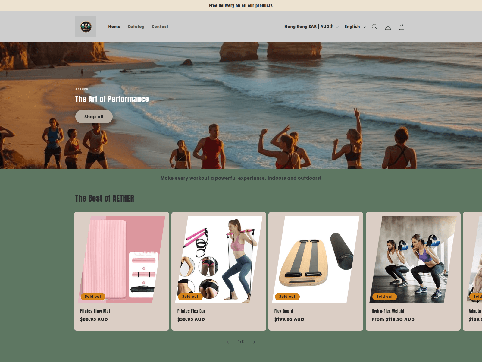 Screenshot of aether.com.im