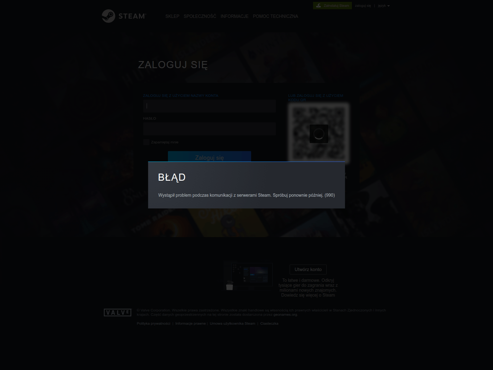 Screenshot of login.workshopcustomvote.com