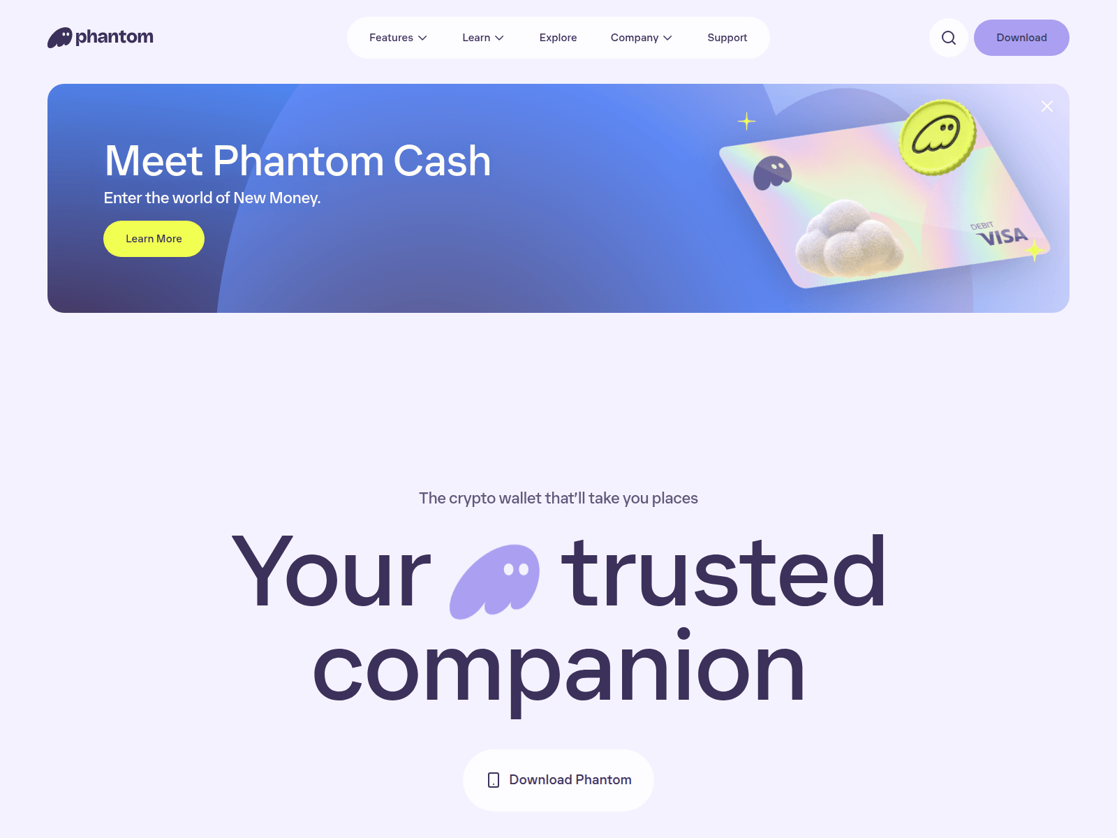 Screenshot of dexphantom.com