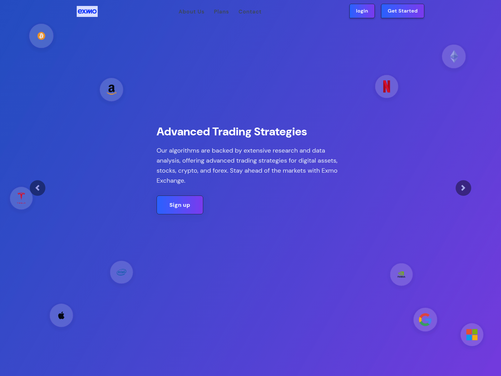 Screenshot of exmoexchange.com