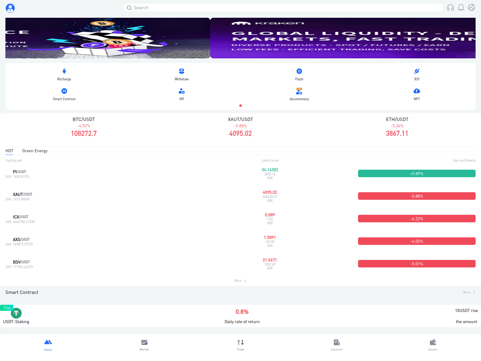 Screenshot of krakenowns.com