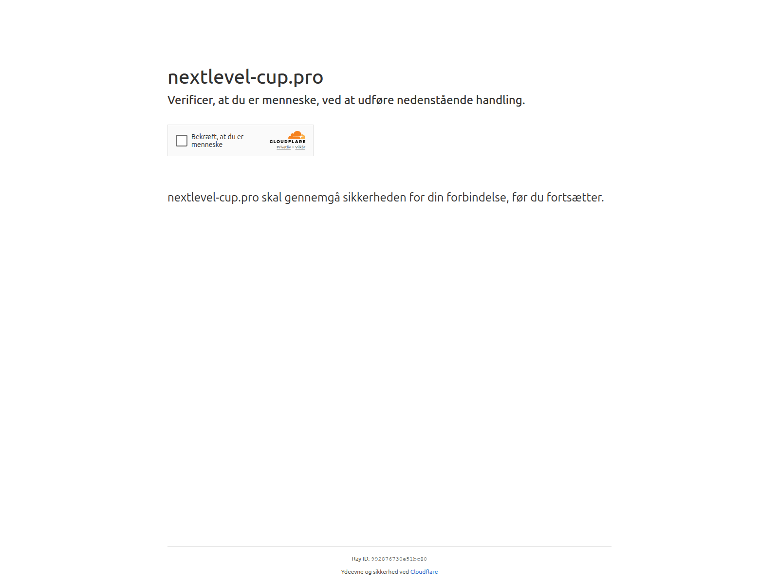 Screenshot of nextlevel-cup.pro
