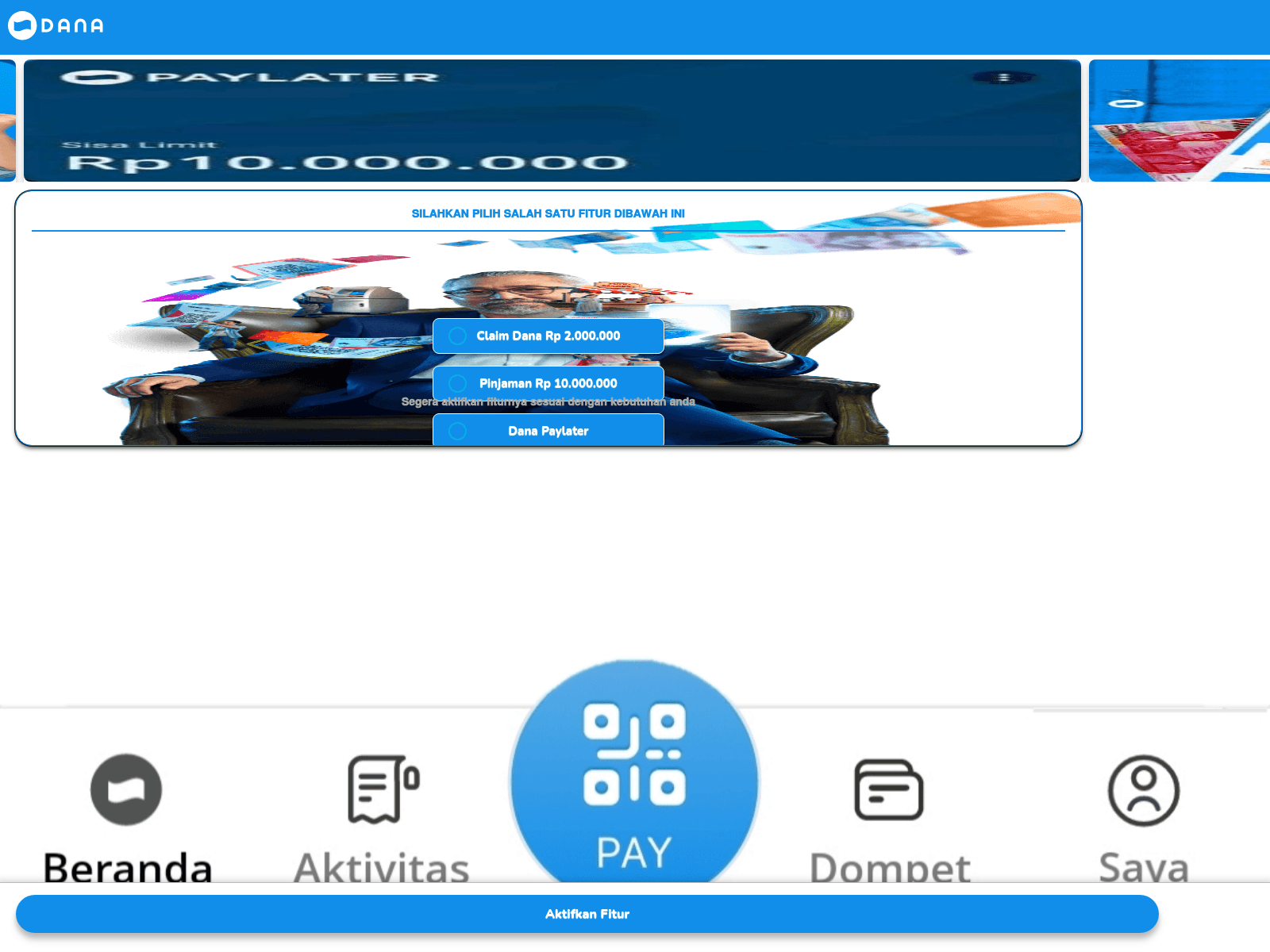 Screenshot of aktivpayletter.safetycs.biz.id