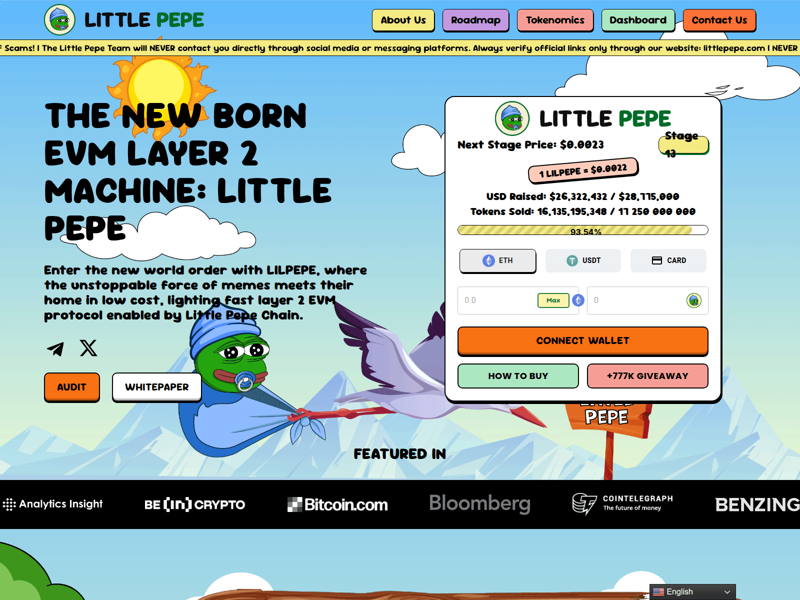 Screenshot of litelepepe.mom