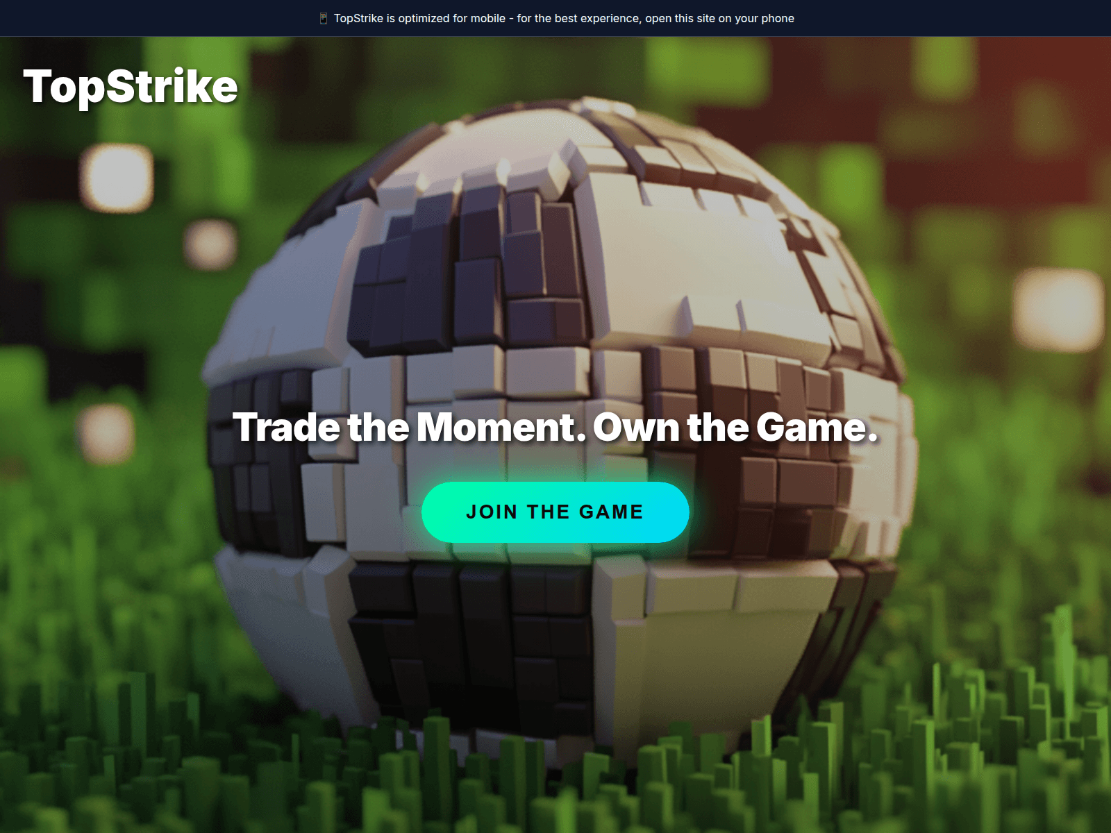 Screenshot of topstrike.io